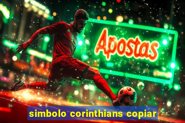 simbolo corinthians copiar